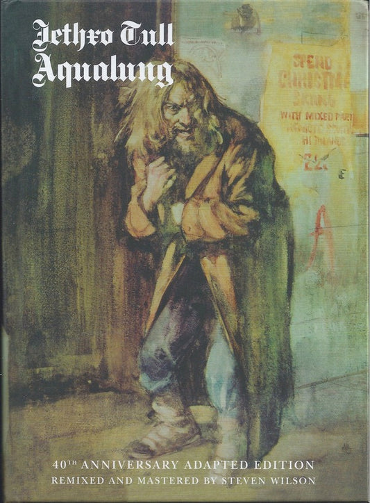 Image of Front Cover of 4735007E: 4xCD - JETHRO TULL, Aqualung (40th Anniversary Adapted Edition) (Chrysalis; 0825646487080, UK 2016, Book Sleeve) DVD 2 Has some small marks  VG+/VG