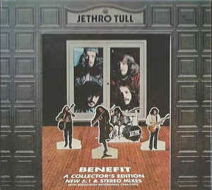 Image of Front Cover of 3xCD - VG+/EX - JETHRO TULL, Benefit (A Collector's Edition) (New 5.1 & Stereo Mixes With Associated Recordings 1969-1970)  (Chrysalis; R2 537449, US 2013, Booklet, With DVD), ,  - 3956229S