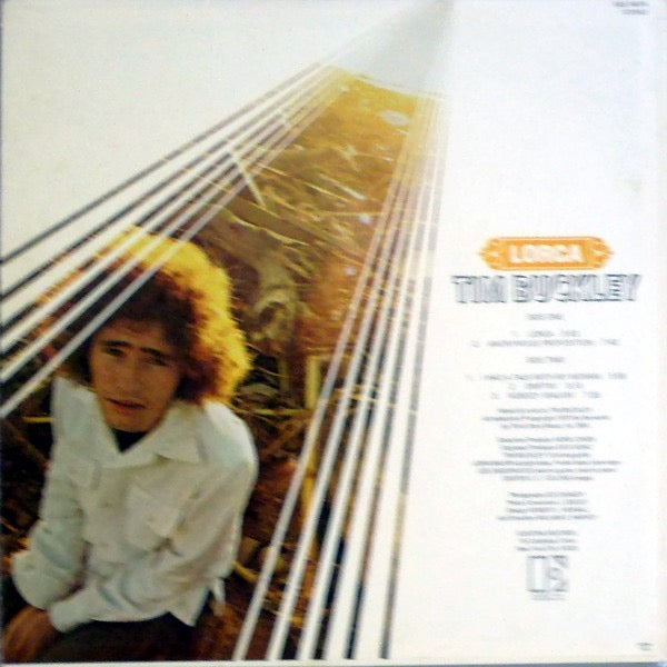 Image of Back Cover of 3014157C: LP - TIM BUCKLEY, Lorca (Elektra; EKS-74074, US 1970, Monarch Pressing) Cut-out (Hole punched)  VG/VG