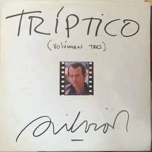 Image of Front Cover of LP - VG/VG - SILVIO RODRIGUEZ, Triptico (Volumen Tres) (Areito; LD-4170, Cuba 1984, Picture Sleeve), Light marks. Sleeve is creased, marked and ringworn.,  - 3016101C