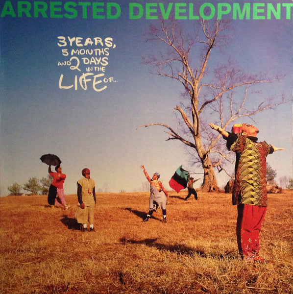 Image of Front Cover of LP - VG/G - ARRESTED DEVELOPMENT, 3 Years, 5 Months And 2 Days In The Life Of... (Cooltempo; CTLP28, Europe 1992, Inner), Quite a few light marks to disc.,  - 2316556C