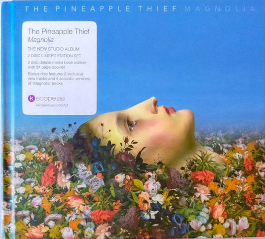 Image of Front Cover of 2xCD - EX/M - THE PINEAPPLE THIEF, Magnolia (Kscope; KSCOPE282, UK 2014, Book Sleeve, Deluxe Edition), Still SEALED In Stickered Shrinkwrap,  - 2216206C