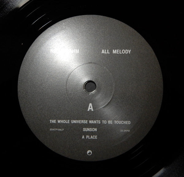 Image of Label Cover of 5014318C: 2xLP - NILS FRAHM, All Melody (Erased Tapes; ERATP106LP, UK 2018, 2 Inners & Booket)   NEW/NEW