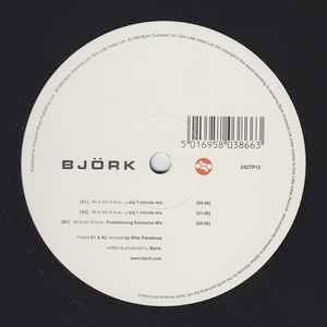 Image of Front Cover of 12" - VG/VG+ - BJORK, All Is Full Of Love (One Little Indian; 242TP12, UK 1999, Plain Die Cut Sleeve, remixes by  -ziq & Funkstorung), ,  - 3846240S