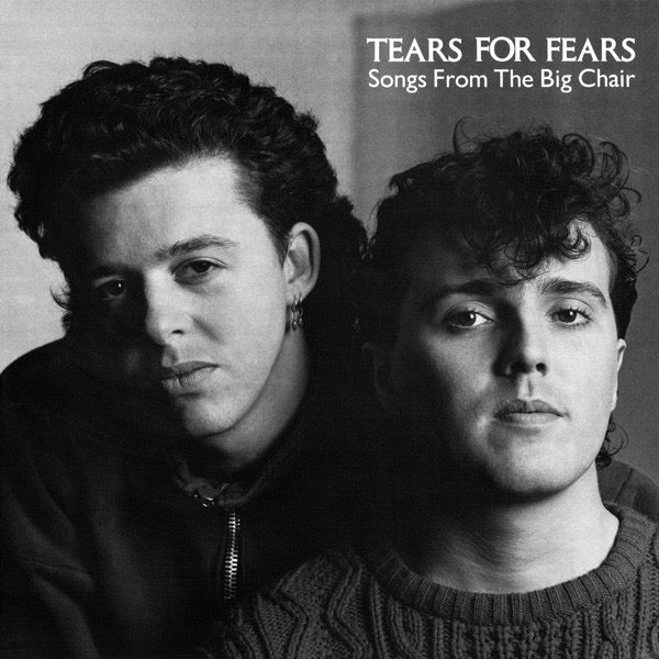 Image of Front Cover of LP - VG/G+ - TEARS FOR FEARS, Songs From The Big Chair (Mercury; MERH 58, UK 1985, Inner, Larger Text At Bottom Of Labels), A few marks but only light hairlines, overall a strong G+, plays well. Cover has MERH 'The New Album' removable sticker,  - 2526021E