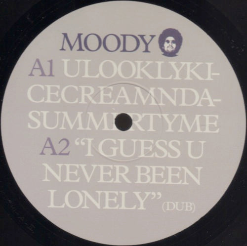 Image of Front Cover of 12" - /VG+ - MOODY (MOODYMANN), I Guess U Never Been Lonely EP (KDJ; KDJ 41, US 2012, Plain Sleeve), Strong VG+, looks unplayed., A1. UlooklykicecreamndasummertymeFeaturing [Uncredited]   Nikki-O3:57A2. "I Guess U Never Been Lonely" (Dub)Featuring [Uncredited]   Junior Boys7:50B1. "I Guess U Never Been Lonely"Featuring [Uncredited]   Junior Boys6:41B2. Jimmy D's (Theme) - 2126128E