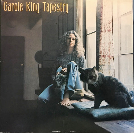 Image of Front Cover of LP - VG/VG - CAROLE KING, Tapestry (Epic Orange / Ode; EPC 82308, UK 1970s Reissue), ,  - 3926113E
