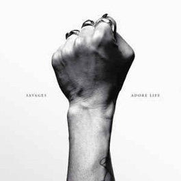 Image of Front Cover of LP - EX/EX - SAVAGES, Adore Life  (Matador ; OLE-1076-1, UK 2016, Gatefold, GZ Media pressing), ,  - 3126067E