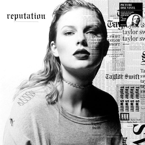 Image of Front Cover of 4954008S: 2xLP - TAYLOR SWIFT, Reputation (Big Machine Records; BMRCO0600F , Europe 2017, Gatefold, 2 Inners, Picture Discs)   NEW/NEW