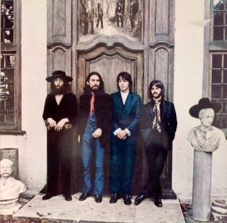 Image of Front Cover of 4715066C: LP - THE BEATLES, Hey Jude (Parlophone 2 Boxed EMI Logos; PCS7184, UK 1980 Reissue, Non-Laminated Sleeve, Manufactured in the UK Label) Strong VG, Ring wear and edge wear to sleeve  VG/VG