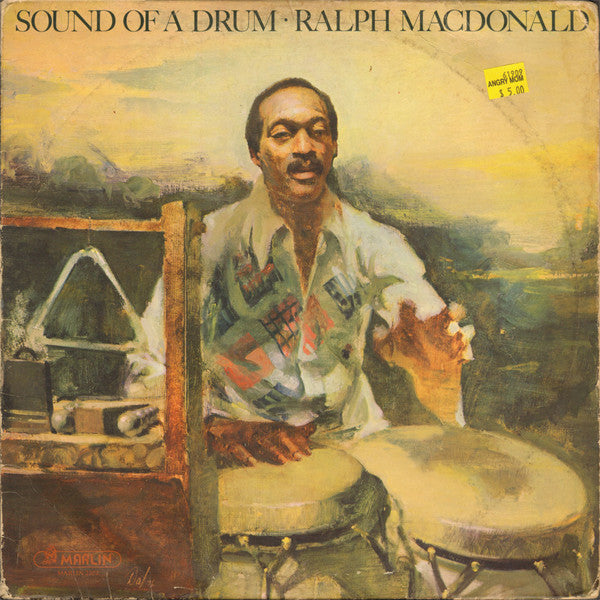 Image of Front Cover of LP - VG+/VG+ - RALPH MACDONALD, Sound Of A Drum (Marlin ; MARLIN 2202, US 1976, Picture Sleeve, Company Inner), ,  - 3246093S