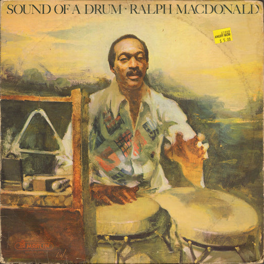 Image of Front Cover of LP - VG+/VG+ - RALPH MACDONALD, Sound Of A Drum (Marlin ; MARLIN 2202, US 1976, Picture Sleeve, Company Inner), ,  - 3246093S