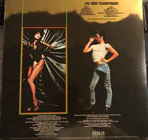 Image of Back Cover of LP - NEW/NEW - LOU REED, Transformer (RCA; 88985349031 , Europe 2016 Reissue), , Lou Reed's second solo album Transformer is an album that everyone should own. It was the moment when the seventies poster boy for shock-rock therapy found a balance between unbelievably catchy tunes and proto punk reportage from the gutters of Manhattan. It includes Walk on the Wild Side, Perfect Day and Satellite of Love. It was produced and features David Bowie and Mick Ronson.  Remastered under Lou's 