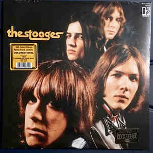 Image of Front Cover of LP - NEW/NEW - THE STOOGES, The Stooges (Elektra; RCV1-74051, Europe 2016 Reissue, Clear / Black Swirl Vinyl), , Raw, raucous, amazing and absolutely essential. Walls of distortion, banshee vocals,weird distorted wah-wah solos and sheer electricity. This is regarded as a seminal proto-punk release. "I Wanna Be Your Dog" and "1969" were both released as singles. Pressed on Clear / Black Swirl Vinyl. - 6036116E