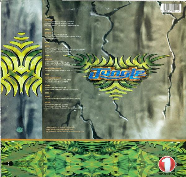 Image of Back Cover of 3xLP - VG/VG - VARIOUS, 1 In The Jungle (Take One; LP TAKE 1, UK 1995, 3 Inners), Records Have Some Light Hairlines, Doesn't Affect Play, Shop Tested.,  - 3946373S