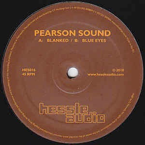 Image of Front Cover of 12" - /VG - PEARSON SOUND, Blanked / Blue Eyes (Hessle Audio; HES016, UK 2010, Plain Sleeve), strong VG,  - 2346374S