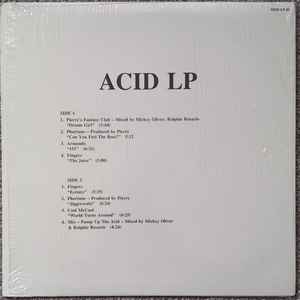 Image of Back Cover of LP - VG/VG - VARIOUS , Acid LP (Hot Mix LP; HMF LP 01, US 1988, Logo Top Right), ,  - 2846253S