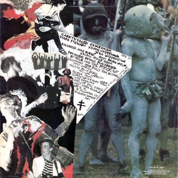 Image of Back Cover of LP - VG+/VG+ - THE POP GROUP, Y (Radar; RAD 20, UK 1979, No Poster), ,  - 2026151E