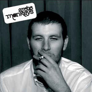 Image of Front Cover of LP - VG+/VG - ARCTIC MONKEYS, Whatever People Say I Am, That's What I'm Not (Domino; WIGLP162, Europe 2012 Reissue, Inner, Stamped A Side Cat No, and hand-etched BD 30672 Matrix. B Side Both Hand Etched), Light marks only,  - 3316238C