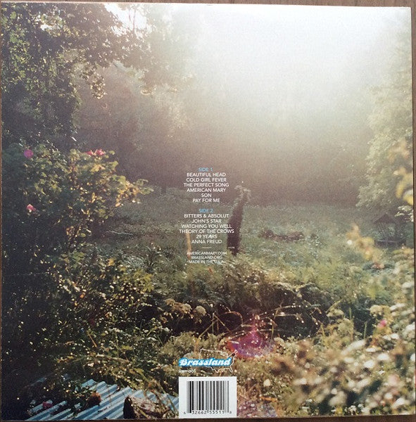 Image of Back Cover of LP - EX/VG+ - THE NATIONAL, The National (Brassland; HW-001, US 2010 Reissue, Textured Sleeve, Poster), ,  - 3926285E