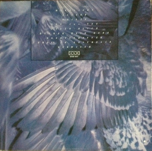 Image of Back Cover of LP - VG/VG+ - XMAL DEUTSCHLAND, Tocsin (4AD; CAD407, UK 1984, Inner), Corner Bumps,  - 1146082S