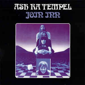 Image of Front Cover of 4815287C: LP - ASH RA TEMPEL, Join Inn (Spalax; LP 14146, Germany 1997 Reissue) Strong VG, A couple of pinches to spine, Disc has lightest of marks, Glossy disc, Plays well  VG/VG