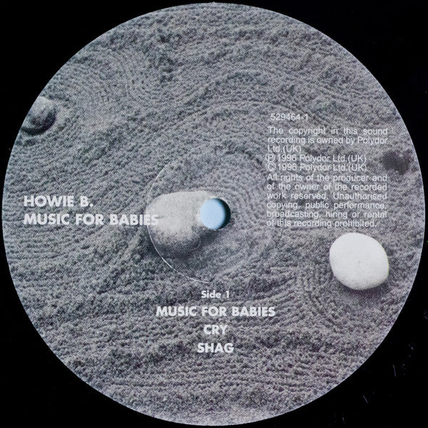Image of Label Cover of LP - VG/VG - HOWIE B , Music for Babies (Polydor; 529464, UK 1996, Gatefold, Booklet & Inner), ,  - 1446085S