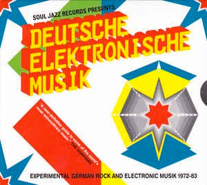 Image of Front Cover of 2xCD - VG/VG - VARIOUS, Deutsche Elektronische Musik (Experimental German Rock And Electronic Musik 1972-83) (Soul Jazz; SJRCD213, UK 2010, Card Slipcase with Case inside, Booklet), Cracked Case,  - 2716355C