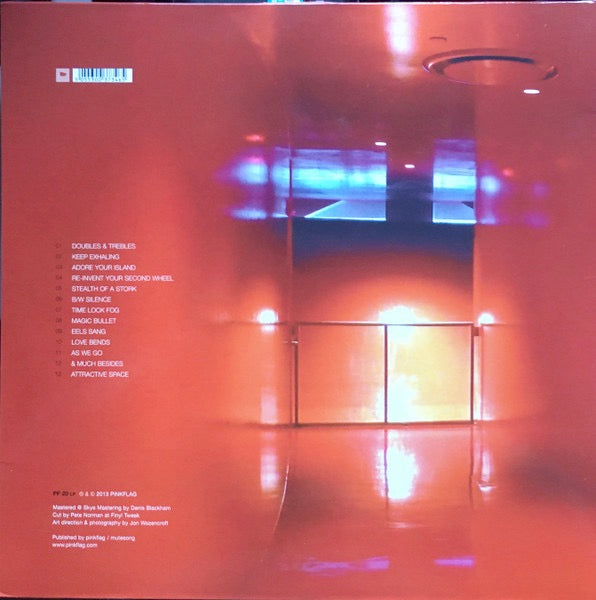 Image of Back Cover of 2xLP - VG+/VG+ - WIRE, Change Becomes Us  (PInk Flag; PF20LP, Europe 2013, Gatefold), ,  - 4226281E