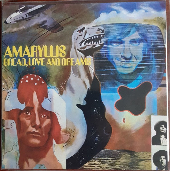 Image of Front Cover of LP - VG+/VG+ - BREAD LOVE AND DREAMS, Amaryllis (Sunbeam Records; SBRLP5027, UK 2007 Reissue, Gatefold, 180g), ,  - 2516381C