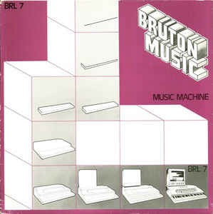 Image of Front Cover of LP - VG/VG+ - ALAN  HAWKSHAW, BRIAN BENNET, DAVE LAWSON , Music Machine  (Bruton Music ; BRL 7, UK 1981), Edge Wear, Light Sticker Mark,  - 3946094S