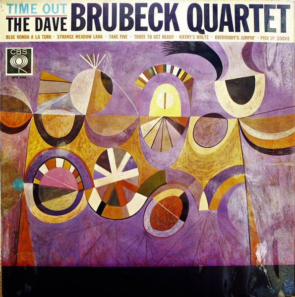 Image of Front Cover of LP - G+/G - THE DAVE BRUBECK QUARTET, Time Out (CBS Rough Orange; BPG 62068, UK 1962, Flipback Sleeve, Mono), Lots of marks to disc. Plays with some surface noise but nothing too intrusive. Seam split to base of sleeve but otherwise is nice.,  - 3216166C