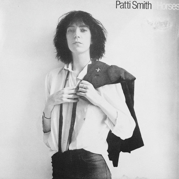 Image of Front Cover of LP - VG+/VG+ - PATTI SMITH, Horses (Arista Black With Light Blue Logo; ARTY 122, UK 1975, EMI Pressing), ,  - 2326041E