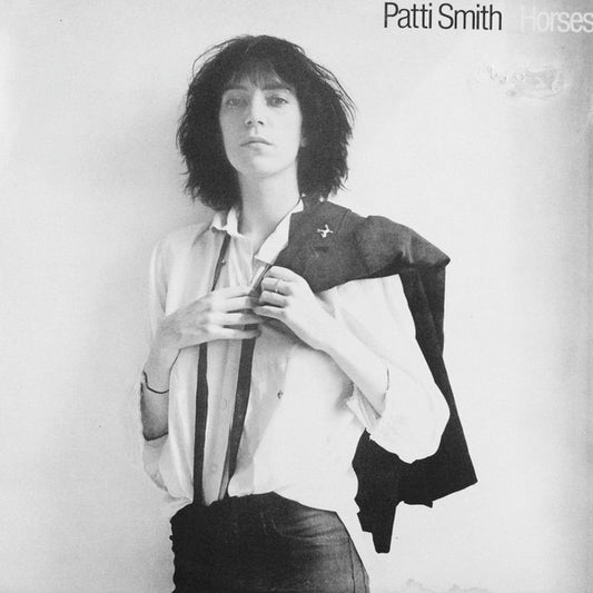 Image of Front Cover of LP - VG+/VG+ - PATTI SMITH, Horses (Arista Black With Light Blue Logo; ARTY 122, UK 1975, EMI Pressing), ,  - 2326041E