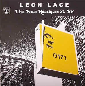 Image of Front Cover of 12" EP - VG+/EX - LEON LACE, Live From Henriques St. EP (Anvil; ANV 13, UK 2010, Screen Printed), ,  - 1926391E