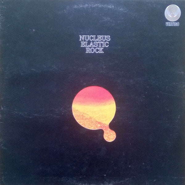 Image of Front Cover of LP - VG/VG+ - NUCLEUS, Elastic Rock (Vertigo Spiral - Logo Below Spindle Hole; 6360 027, UK 1970, Die Cut Gatefold Sleeve, Spiral Inner, Original first UK release), Strong VG+, Small Tear And Creasing To Die Cut, Ring Wear,  - 2826207E