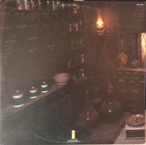 Image of Back Cover of LP - VG/VG+ - SANDY DENNY, The North Star Grassman And The Ravens (Island Pink Rim; ILPS9165, UK 1971, Gatefold, No Island Credit On Label), Blue Company Inner, Small Writing on front Sleeve,  - 3926148E