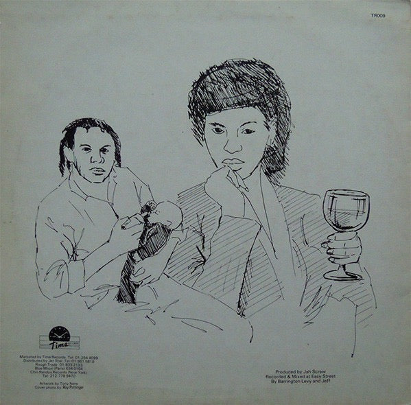 Image of Back Cover of 12" - VG/VG - BARRINGTON LEVY, Here I Come (Time; TR009, UK 1984, Picture Sleeve), ,  - 3016152C