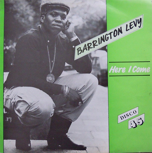 Image of Front Cover of 12" - VG/VG - BARRINGTON LEVY, Here I Come (Time; TR009, UK 1984, Picture Sleeve), ,  - 3016152C