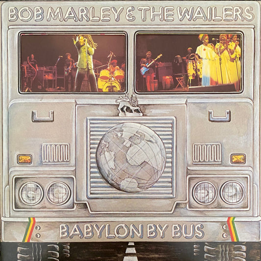 Image of Front Cover of 2xLP - VG+/VG+ - BOB MARLEY AND THE WAILERS, Babylon By Bus (Island Records (Blue - Night and Day); ISLD 11, UK 1978, Die Cut Sleeve, 2 Inners, No Poster, Stereo), ,  - 1846175S