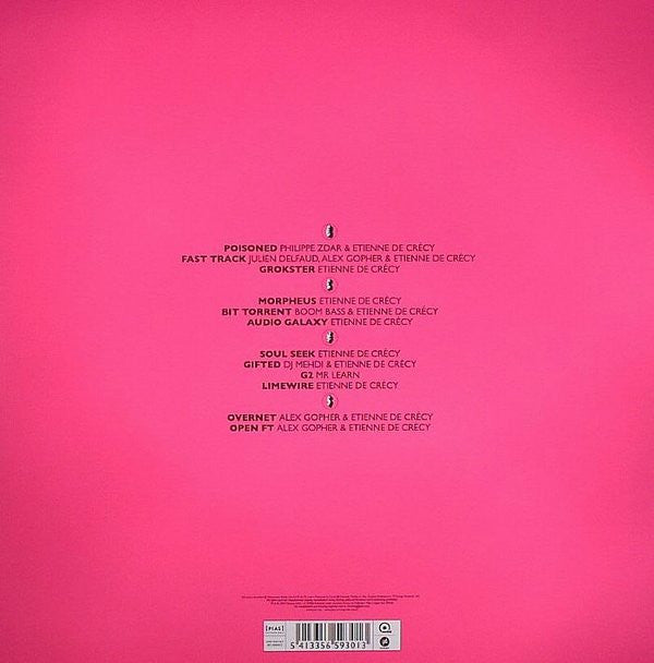 Image of Back Cover of 2xLP - VG/VG - ETIENNE DE CR CY, Super Discount 2 (PIAS; DIFB 1030 DLP, Belgium 2004), Some lighter marks on records. Sleeve shrink-wrapped with wear / creasing at corners near opening. Spine discoloured,  - 0316330C
