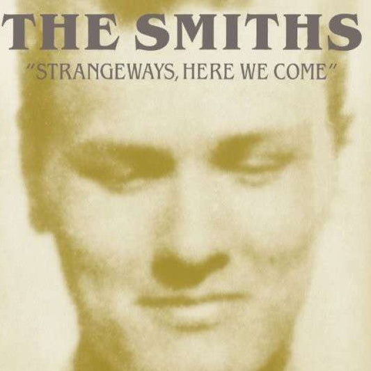 Image of Front Cover of LP - VG+/VG - THE SMITHS, Strangeways, Here We Come (Rough Trade; ROUGH 106, UK 1987, Embossed Sleeve, Glossy Inner, EMI Pressing, First Press), Strong VG -  a few hairlines,  - 3846220S