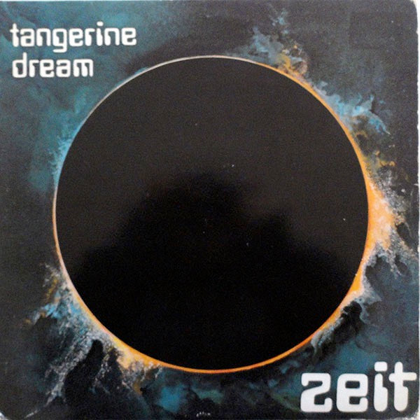 Image of Front Cover of 2xLP - VG+/VG+ - TANGERINE DREAM, Zeit (Virgin Green w/Drawing; VD2503, UK 1976, Gatefold), ,  - 2126283E