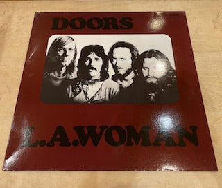 Image of Front Cover of LP - VG/VG+ - THE DOORS, L.A. Woman (Elektra Grey; ELK 42 090, Germany 1980s Reissue), ,  - 2616049C