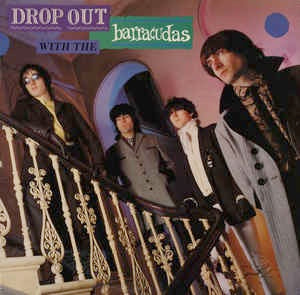 Image of Front Cover of 0944339S: LP - BARRACUDAS, Drop Out With The (Zonophone; ZONO 103, UK 1981) Edge Wear  VG/VG