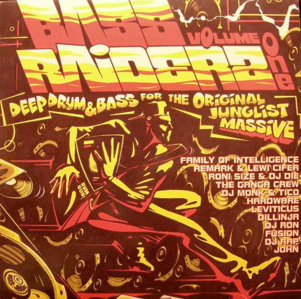 Image of Front Cover of 2xLP - VG/G+ - VARIOUS, Bass Raiderz - Volume 1 (Bass Raiderz; BAZZLP 1, UK 1994, Picture Sleeve), ,  - 3946339S