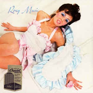 Image of Front Cover of 5114226C: LP - ROXY MUSIC, Roxy Music (Virgin; ROXYLP 1, Europe 2017 Reissue, Plain white inner)   VG+/VG+