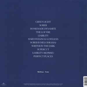 Image of Back Cover of LP - NEW/NEW - LORDE, Melodrama (Lava; 5754710, Europe 2018, Inner & Insert), , In 2013, a 16-year-old Lorde quietly, yet confidently asserted herself as the voice of a generation with her full-length debut, Pure Heroine. The album would go triple-platinum, selling over 4 Million worldwide, win two Grammy Awards, a Brit and spawned the seven-times platinum record-breaking international juggernaut single, Royals. And now she is back with her brand new album which tells the story of the