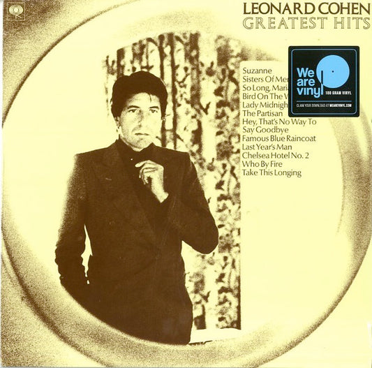 Image of Front Cover of LP - NEW/NEW - LEONARD COHEN, Greatest Hits (Columbia; 88985435361 , Europe 2018 Reissue, Insert), ,  - 1056196S