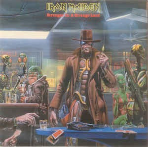 Image of Front Cover of 12" - VG+/VG - IRON MAIDEN, Stranger In A Strange Land (EMI; 12EMI 5589, UK 1986, Picture Sleeve), Strong VG,  - 2226335E